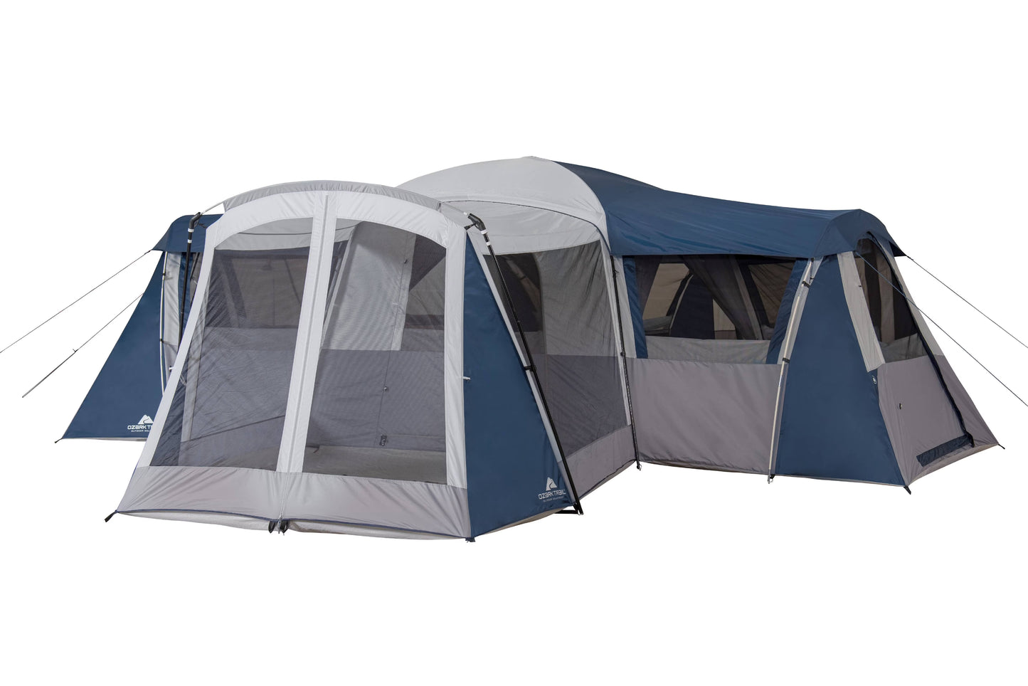 Ozark Trail Hazel Creek 20-Person Star Tent, with Screen Room