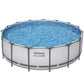 Bestway: Steel Pro MAX 15' X 48" Above Ground Pool Set - 4231 Gallon, Outdoor Family Pool, Corrosion & Puncture Resistant, Includes Filter, Pump, Ladder & Cover