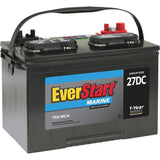EverStart Lead Acid Marine & RV Deep Cycle Battery, Group Size 27DC 12 Volt, 750 MCA*