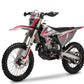 Trailmaster JHL Pro-Series High-Performance LX300 PRO Racing Ready Mid-Size Electric Start Dirt Bike (Red)