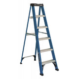 Louisville Ladder 6 ' Fiberglass Step, 10' Reach, 225-lb, Load Capacity, W-3217-06