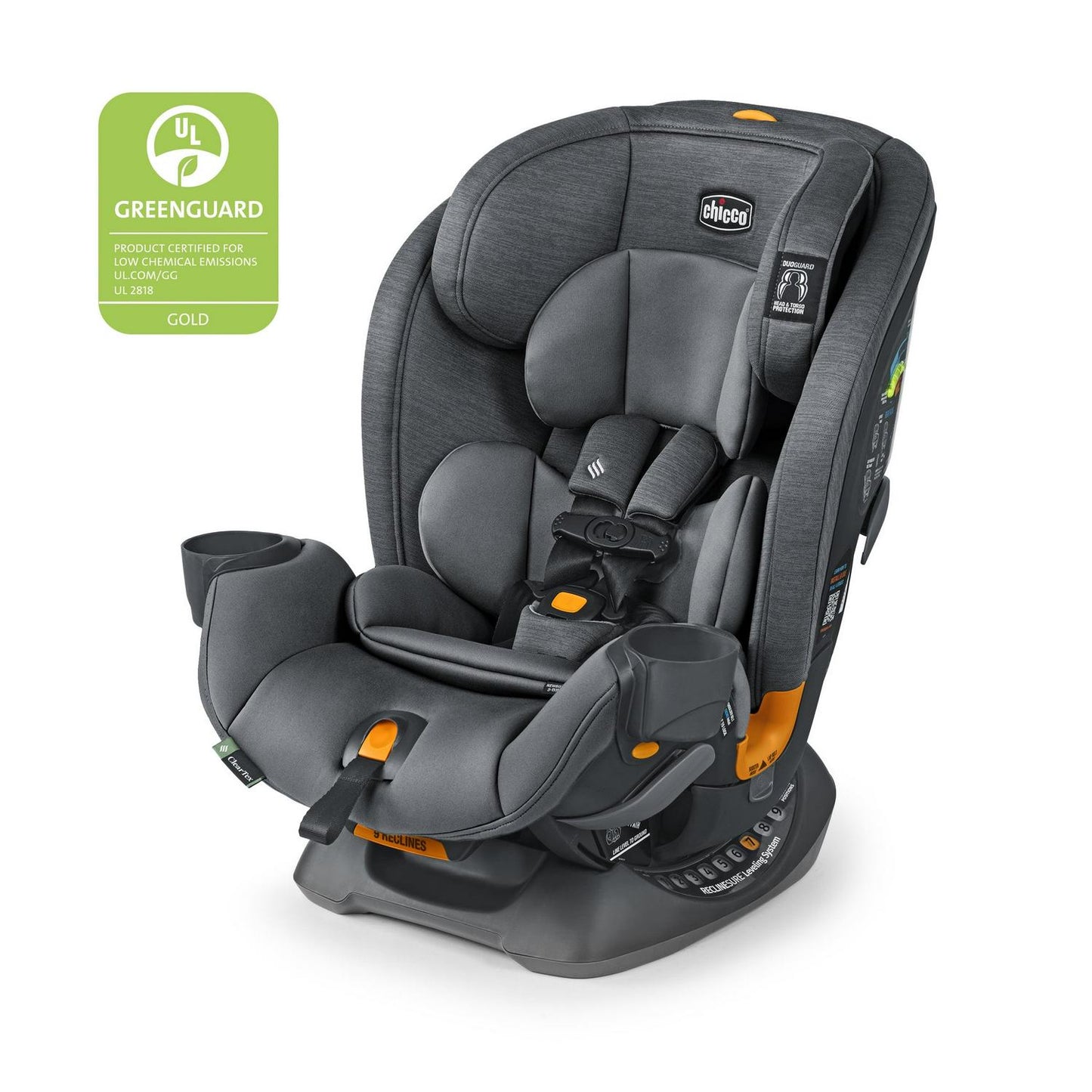 OneFit ClearTex All-in-One Car Seat - Slate (Grey). New