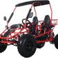 X-Pro New Rover 125cc Gas Powered Go Kart 3 Semi-Automatic Transmission w/Reverse Big 18"/19" Wheels