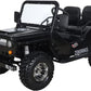 X-Pro 125cc Jeep Go Kart, 3-Speed Semi-Automatic Transmission w/Reverse, Big 18" Aluminum Rim Wheels