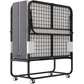 Folding Bed with Mattress 75" x 31" Cot Size Folded Bed, Rollaway Guest Bed Portable Foldable Extra Bed for Adults Daybed with 5" Memory Foam Mattress Space-Saving Sturdy Metal Grid Frame