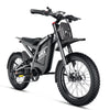 Arkveld Electric Bike for Adults, Peak-3000W, Max 40MPH and 80Miles Electric Motorcycle,25" Fat Tire Dirt Bike, APEX1 7-Speed E-BikeWhite