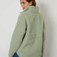 Women's Sage Half Zip Borg Fleece Siouxe