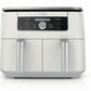 Ninja Foodi 6-in-1, 8 Quart 2-Basket Air Fryer with DualZone Technology -White