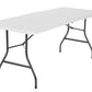 Cosco 6 Foot Folding Table In White Speckle