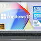 SGIN 15.6inch Laptop 12GB DDR4 512GB SSD Windows 11 with Intel Celeron N5095A Full HD 1920x1080