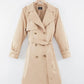 Women's Stone Double Breasted Trench Coat Siouxe